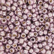 Seed beads Toho 8/0 TO8RPF554 - PF Lilac Galvanized x8g|raw }}
