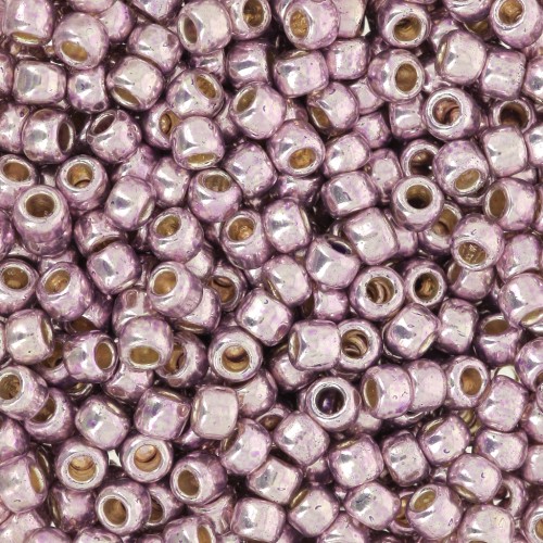 Seed beads Toho 8/0 TO8RPF554 - PF Lilac Galvanized x8g