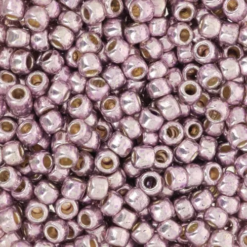 Seed beads Toho 8/0 TO8RPF554 - PF Lilac Galvanized x8g