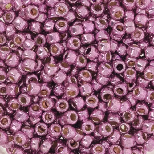 Seed beads Toho 8/0 TO8RPF580 - PF Sugar Plum Galvanized x8g