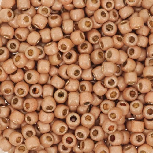 Seed beads Toho 8/0 TO8RPF551F - PF Rose Gold Mat Galvanized x8g