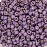 Seed beads Toho 8/0 TO8RPF579F - PF Pale Lilac Mat Galvanized x8g