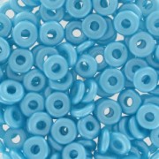 O Bead 4 mm Pastel Aqua x5g|raw }}