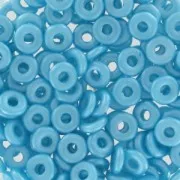 O Bead 4 mm Pastel Aqua x5g