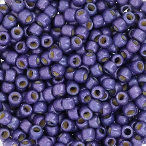 Seed beads Toho 8/0 TO8RPF567F - PF Metallic Polaris Frosted x8g