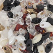 4x7mm Mix Long Magatama Miyuki LMA-MIX07 - Granite x10g|raw }}