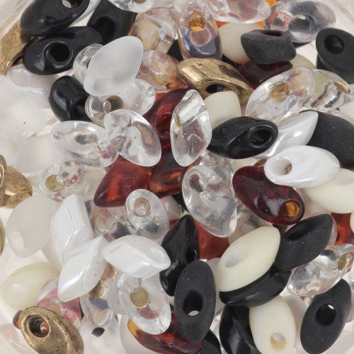 4x7mm Mix Long Magatama Miyuki LMA-MIX07 - Granite x10g