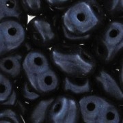 SuperDuo 2.5x5mm Dark Blue Metallic Mat x10g