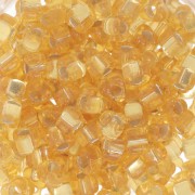 Miyuki 5/0 triangle TR5-1102 - Gold Silver Lined x8g|raw }}