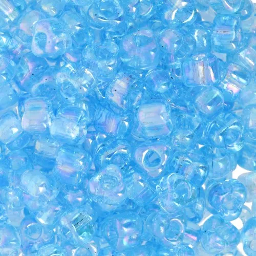 Miyuki 5/0 triangle TR5-1155 - Aqua AB x8g