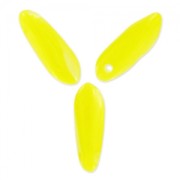 Dagger 3x11mm Crystal/Jaune Opaque x50|raw }}