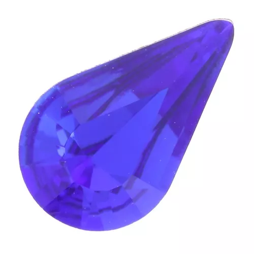 10x6mm PureCrystal 4328 Cabochon - Majestic Blue x1