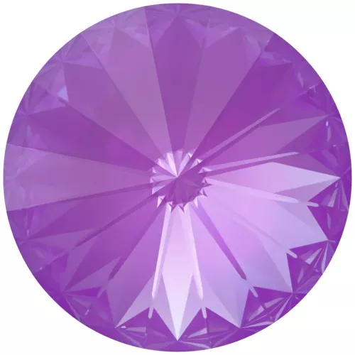 12mm PureCrystal 1122 Rivoli Cabochon - Crystal Electric Violet Ignite x1