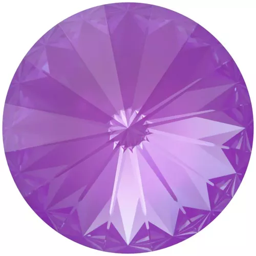 14mm PureCrystal 1122 Rivoli Cabochon - Crystal Electric Violet Ignite x1