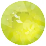 6mm PureCrystal 1088 Cabochon - Crystal Electric Yellow Ignite x1