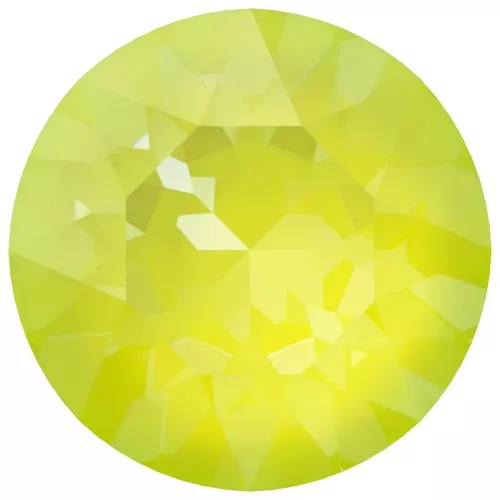 6mm PureCrystal 1088 Cabochon - Crystal Electric Yellow Ignite x1