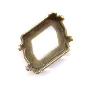 PureCrystal Fancy Stone setting 4739 Cosmic 20x16mm Bronze tone|raw }}