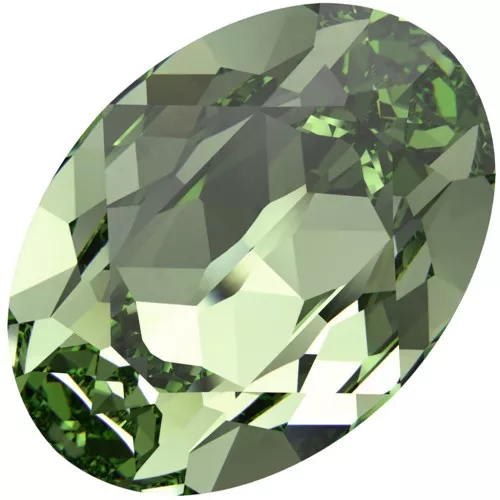 18x13 mm PureCrystal 4120 Cabochon - Reinvented Peridot x1