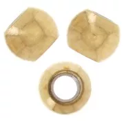 2.5 mm Flat Round Beads - Gold-Plated 304L Stainless Steel x100