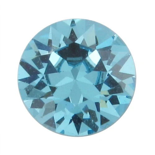 PureCrystal 1088 Round Stone 3mm Aquamarine x20