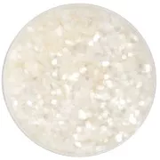 Biodegradable Glitter - Large - White x10g