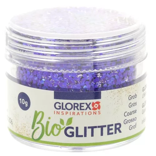 Biodegradable Glitter - Large - Dark Blue x10g