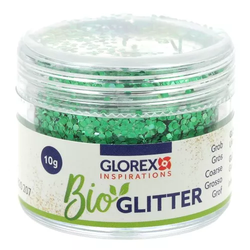 Biodegradable Glitter - Large - Green x10g