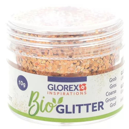 Biodegradable Flakes - Large - Copper x10g