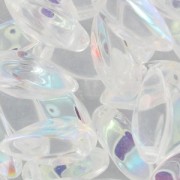 Twist 6x12 mm Crystal AB x25