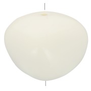 14x18mm Opaque resin beads - Ecru x4|raw }}