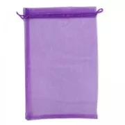 Organza Bag 210X310 mm - Purple x1