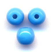 Round beads 4mm Turquoise x50|raw }}