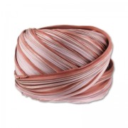 Silk ribbon Shibori Mocha x10cm|raw }}