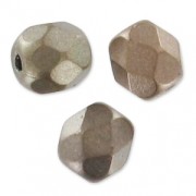 Fire Polished faceted round beads 3mm Zinc Iris x50|raw }}