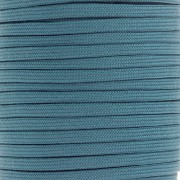 4mm Paracord flat parachute cord - Petroleum Blue x1m