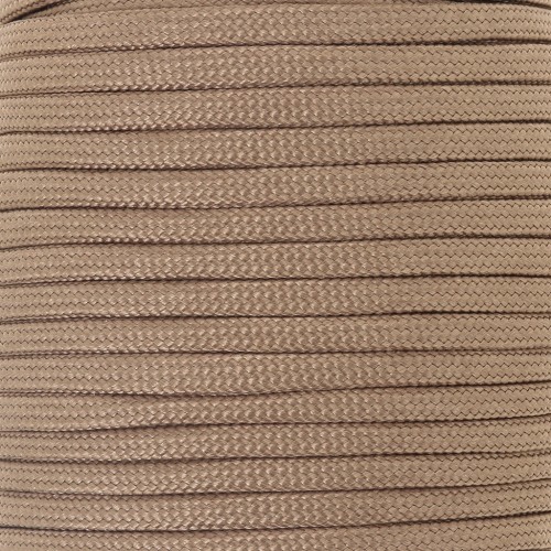 4mm Paracord flat parachute cord - Brown x1m
