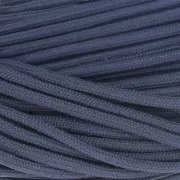 4mm Polyester lace cord - Dark blue x1m