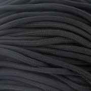 4mm Polyester lace cord - Black x1m|raw }}