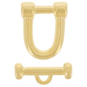 21mm marin T Clasp - Fine gold plated x1|raw }}