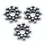 Metal spacer bead  12mm x4|raw }}