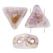 Khéops® par Puca® 6 mm Opaque Mix Rose/Gold Ceramic Look x10g