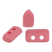 2x5mm Glass beads Piros® by Puca® - Vogue Indian Rose Mat x10g