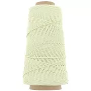 Organic Cotton Detox XL combed macramé cotton cord spool - Water green x200m