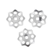 Filigreed saucers 9mm Stainless steel 304 x50|raw }}