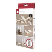 26x14.5cm Silicone mould - 5 shapes Fish - Grey x1