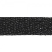 Ribbon 10 mm Imitation black Snake x30cm|raw }}