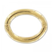 Oval clasp 28mm Golden x1
