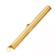 Terminator for beads weaving 40 mm fine Gold plated x1