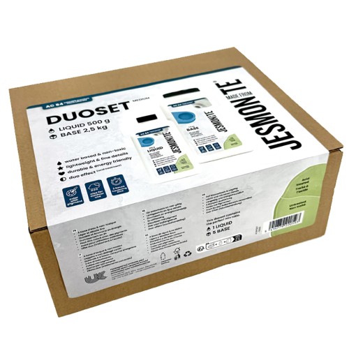 Base set in powder 2.5kg and liquid 500 ml AC84 - Jesmonite