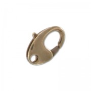 Bronze lobster claw clasp 10.5mm x1